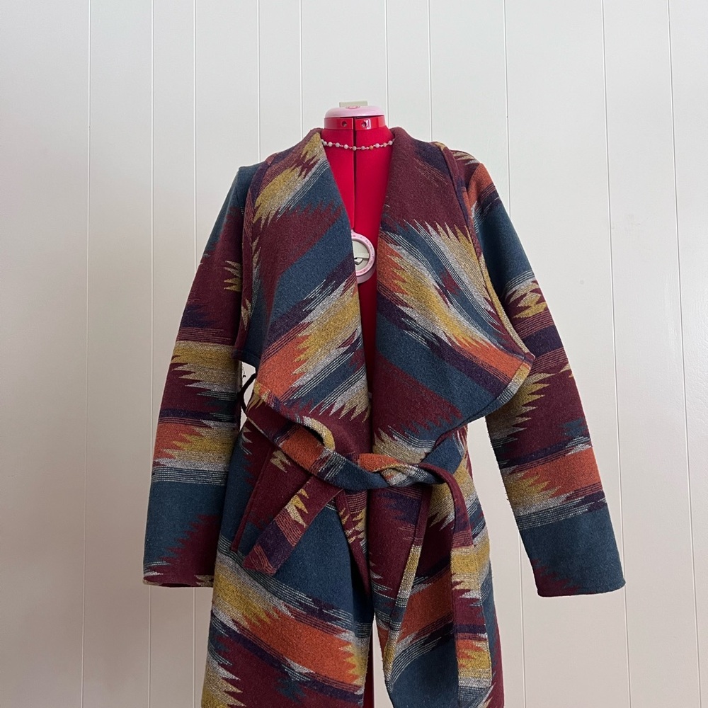 Colorful Women's Sweater Cape